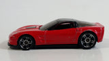 2008 Hot Wheels '09 Corvette ZR1 Red Die Cast Toy Car Vehicle