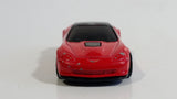 2008 Hot Wheels '09 Corvette ZR1 Red Die Cast Toy Car Vehicle