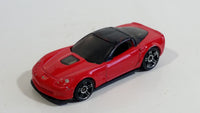 2008 Hot Wheels '09 Corvette ZR1 Red Die Cast Toy Car Vehicle