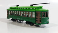 Two HO Classic San Francisco Streetcars Powell & Mason St Trolley and Desire Street Cable Car Die Cast and Plastic Models