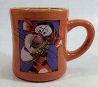 Disney Winnie The Pooh Tigger Character Orange and Purple Ceramic Coffee Mug