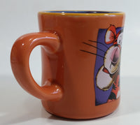 Disney Winnie The Pooh Tigger Character Orange and Purple Ceramic Coffee Mug