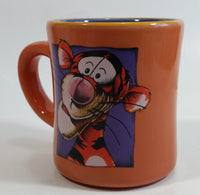 Disney Winnie The Pooh Tigger Character Orange and Purple Ceramic Coffee Mug