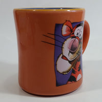 Disney Winnie The Pooh Tigger Character Orange and Purple Ceramic Coffee Mug