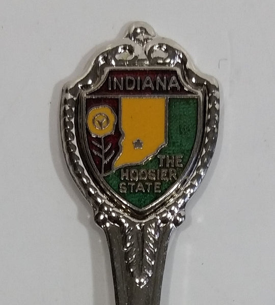 Indiana "The Hossier State" Metal Souvenir Spoon Travel Collectible