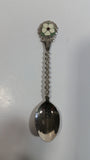 Vancouver, B.C. Dogwood Flower Metal Souvenir Spoon with Engraved Bowl Travel Collectible