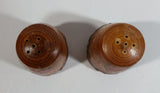 Hawaii "Aloha" Red Flower Themed Wood Salt and Pepper Shaker Set Souvenir Travel Collectible