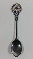 1987 Stuart Nechako Northern B.C. Winter Games Enamel and Metal Souvenir Spoon Sports Collectible