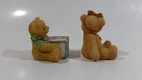 1995 and 1996 Enesco Priscilla Hamilton #1584885 and #239860 Cherished Teddies Letter Block S and Other Decorative Ornament Figures