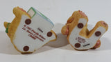 1995 and 1996 Enesco Priscilla Hamilton #1584885 and #239860 Cherished Teddies Letter Block S and Other Decorative Ornament Figures