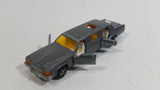 Vintage Majorette Limousine Grey No. 339 Grey with Opening Doors and Sunroof 1/58 Scale Made in France