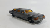 Vintage Majorette Limousine Grey No. 339 Grey with Opening Doors and Sunroof 1/58 Scale Made in France