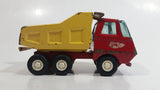 Vintage Tonka Red and Yellow Dump Truck 55010 Pressed Steel Construction Equipment Toy Vehicle