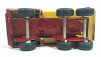 Vintage Tonka Red and Yellow Dump Truck 55010 Pressed Steel Construction Equipment Toy Vehicle