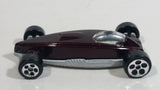 1999 Hot Wheels Street Raptor Maroon Dark Red Die Cast Toy Car - McDonald's Happy Meal 13/16