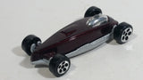 1999 Hot Wheels Street Raptor Maroon Dark Red Die Cast Toy Car - McDonald's Happy Meal 13/16