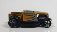 2006 Hot Wheels Classics 2 Hooligan Spectraflame Gold Die Cast Toy Car Hot Rod Vehicle