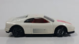 1992 Hot Wheels Ferrari 348 White Die Cast Toy Car Vehicle