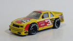 1991 Matchbox Hot Stocks Pit Stop Action Chevrolet Lumina Yellow #3 Champion 1:66 Scale Die Cast Toy Race Car Vehicle