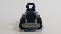 2001 Hot Wheels CAT Wheel Loader 527 Yellow Dark Blue & Silver Die Cast Toy Construction Vehicle