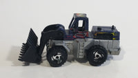 2001 Hot Wheels CAT Wheel Loader 527 Yellow Dark Blue & Silver Die Cast Toy Construction Vehicle