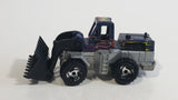 2001 Hot Wheels CAT Wheel Loader 527 Yellow Dark Blue & Silver Die Cast Toy Construction Vehicle