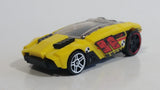 2016 Hot Wheels Stunt Circuit Rogue Hog Yellow Toy Car Vehicle