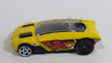 2016 Hot Wheels Stunt Circuit Rogue Hog Yellow Toy Car Vehicle