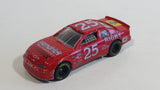 1997 Racing Champions Chevrolet Monte Carlo Nascar #25 Hendrick Motorsports Ricky Craven Red Toy Race Car Vehicle 1:64 Scale