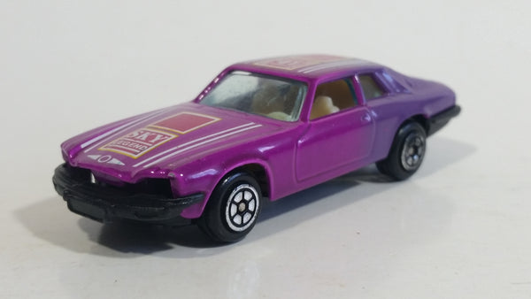 Yatming No. 1041 Jaguar XJS Purple Pink Sky Legend Die Cast Toy Car Vehicle