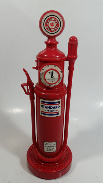 Rare Standard Gasoline 9 1/2" Tall Gas Pump Shaped AM/FM Radio - Not Working