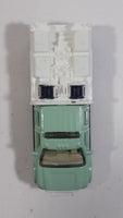 2012 Matchbox MBX National Park Ford F-550 Super Duty Mint Green and White Die Cast Toy Car Vehicle