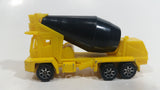 1995 Hot Wheels Oshkosh Cement Mixer Yellow & Black Die Cast Toy Truck Construction Vehicle