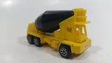 1995 Hot Wheels Oshkosh Cement Mixer Yellow & Black Die Cast Toy Truck Construction Vehicle