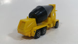 1995 Hot Wheels Oshkosh Cement Mixer Yellow & Black Die Cast Toy Truck Construction Vehicle