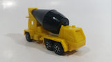 1995 Hot Wheels Oshkosh Cement Mixer Yellow & Black Die Cast Toy Truck Construction Vehicle