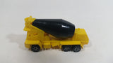 1995 Hot Wheels Oshkosh Cement Mixer Yellow & Black Die Cast Toy Truck Construction Vehicle