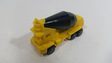 1995 Hot Wheels Oshkosh Cement Mixer Yellow & Black Die Cast Toy Truck Construction Vehicle