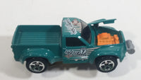 1999 Hot Wheels 4x4 Bending Green Truck Die Cast Toy Car Vehicle with Opening Hood