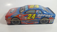 2001 Palmers Double Crisp Jeff Gordon #24 Chevrolet "Dupont" Nascar Race Car Shaped Tin Collectible #7904850 - Empty