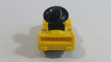 1988 McDonald's Turbo Macs The Hamburglar Yellow Toy Pull Back Plastic Toy Car Vehicle