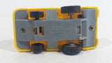 1988 McDonald's Turbo Macs The Hamburglar Yellow Toy Pull Back Plastic Toy Car Vehicle
