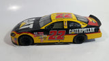 2001 Racing Champions Nascar #22 Ward Burton CAT Rental Dodge R/T Yellow  and Black 1/24 Scale Die Cast Model Toy Race Car Vehicle