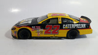 2001 Racing Champions Nascar #22 Ward Burton CAT Rental Dodge R/T Yellow  and Black 1/24 Scale Die Cast Model Toy Race Car Vehicle