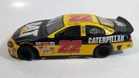 2001 Racing Champions Nascar #22 Ward Burton CAT Financial Dodge R/T Yellow and Black 1/24 Scale Die Cast Model Toy Race Car Vehicle with Opening Hood and Trunk