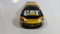 2001 Racing Champions Nascar #22 Ward Burton CAT Financial Dodge R/T Yellow and Black 1/24 Scale Die Cast Model Toy Race Car Vehicle with Opening Hood and Trunk