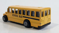 Yatming No. 1502 School Bus Yellow Die Cast Toy Car Vehicle