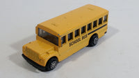 Yatming No. 1502 School Bus Yellow Die Cast Toy Car Vehicle