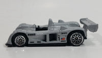 2001 Hot Wheels First Editions Cadillac LMP #2 Grey Die Cast Toy Race Car Vehicle