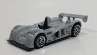 2001 Hot Wheels First Editions Cadillac LMP #2 Grey Die Cast Toy Race Car Vehicle